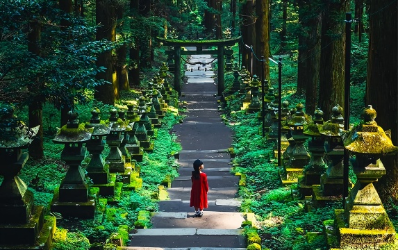 日本熊本上色見神社+阿蘇火山·贈接駁車+黑川溫泉一日遊