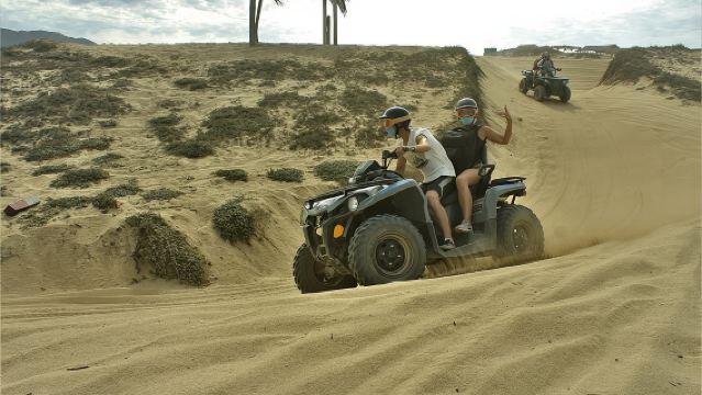 Los Cabos Beach & Desert Tour in Automatic ATV + Tequila Tasting