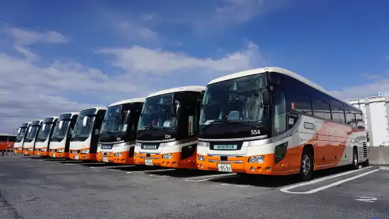 Limousine Bus, available for departure from Narita Airport/Haneda Airport/city stations