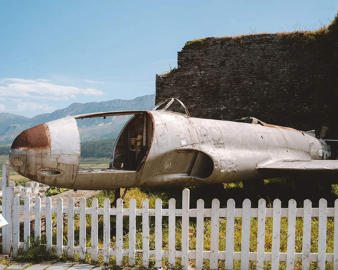 Traditional Albanian lunch and bazaar in Gjirokastër