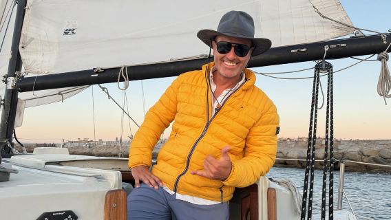 Los Angeles: navigazione al tramonto