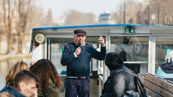 Paris: Cruise on the Saint-Martin Canal and Seine River