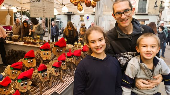 Barcelona: Tour familiar de churros, chocolate caliente y juegos