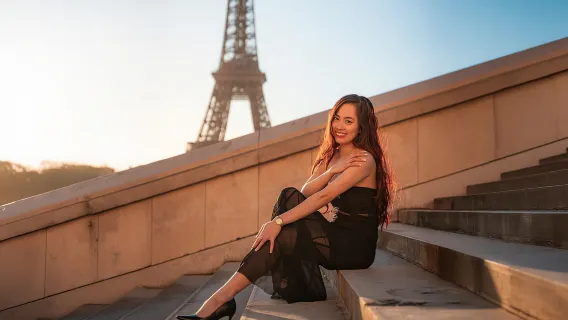 París: Sesión de fotos profesional con la Torre Eiffel