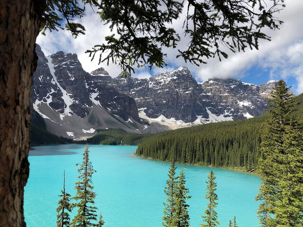 แคลกะรี/แคนมอร์/แบนฟ์: รถรับส่งทะเลสาบหลุยส์และทะเลสาบโมเรน