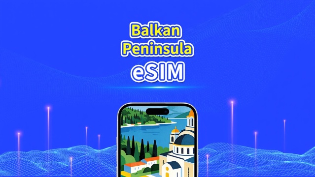 Europe Balkan Peninsula eSIM | Includes Albania / Bosnia & Herzegovina / Montenegro / Serbia / Greec
