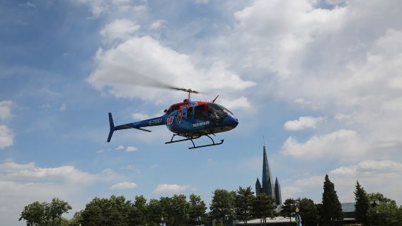 廣東珠海港珠澳大橋直升機飛行體驗【九州機場起飛+貝爾505機型+超大觀景窗】