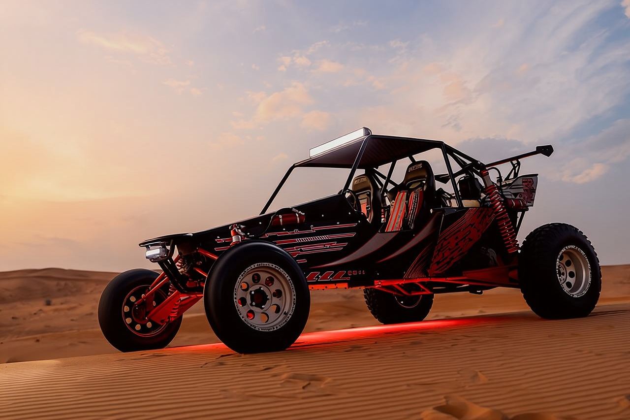 Dubai Dune Buggy Safari Tour in Red Dunes Options