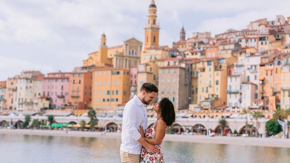 Menton Photo shoot with a Local Award Winning Photographer