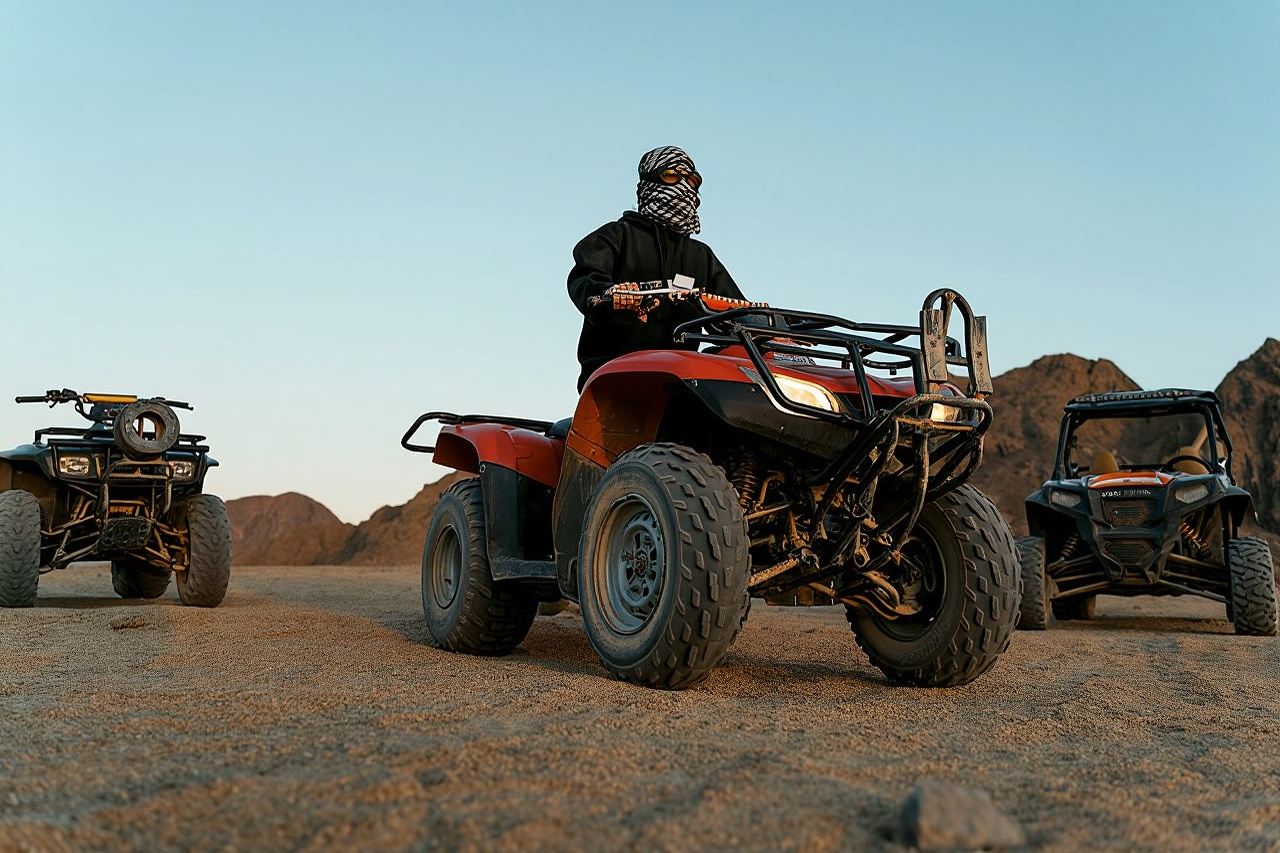 ATV-Quad-Bike-Wüstenabenteuer & Kamelritt ab Hurghada