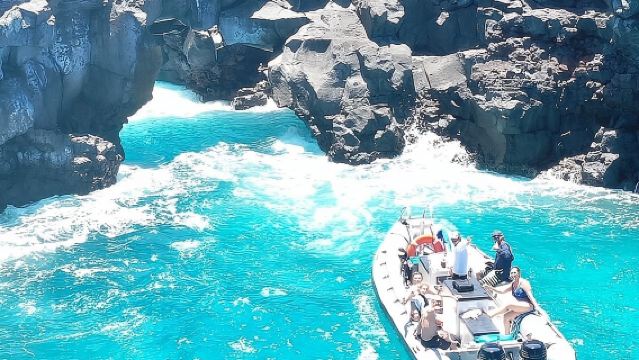 Dolphin, Sea Cave & Captain Cook Snorkel Combo in Kealakekua Bay