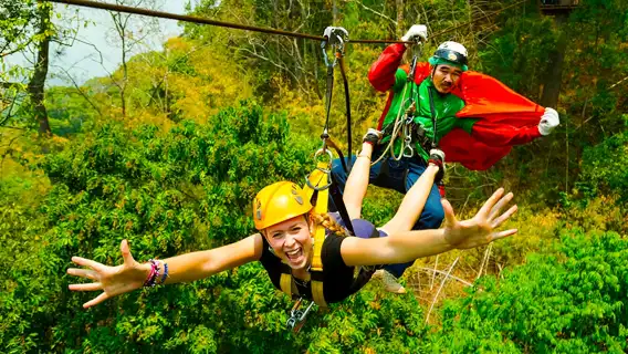 泰國芭達雅safari沙發里大象村騎象/飛躍/騎馬/射擊