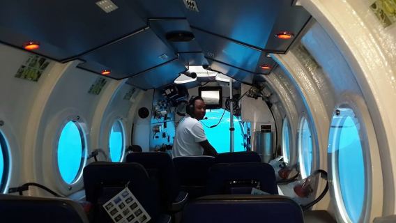 eendaagse tour met een 35 meter lange duiken in Mauritius