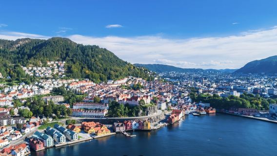 挪威卑爾根弗洛伊恩山-布呂根卑爾根魚市【中文專車-悅享旅程】