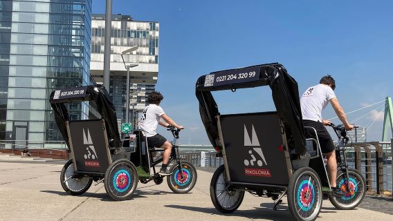 Cologne : visite touristique en pousse-pousse