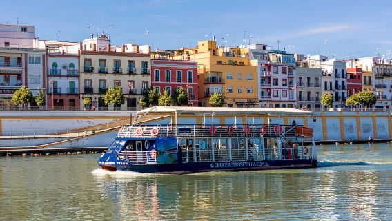 Seville: Du thuyền toàn cảnh, Xe buýt Hop-On-Hop-Off & Tour đi bộ