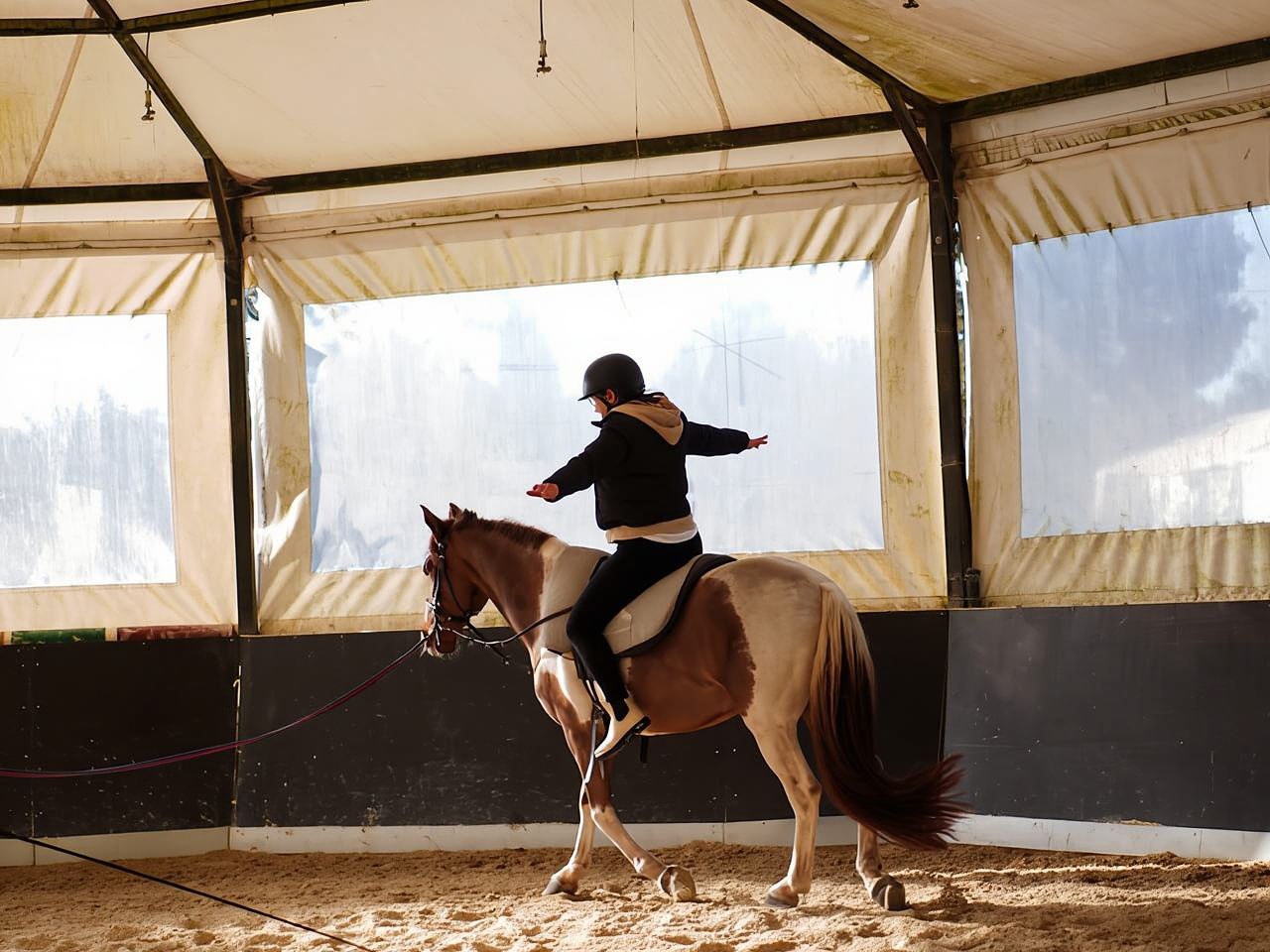 Aveiro : équitation dans une ferme pédagogique