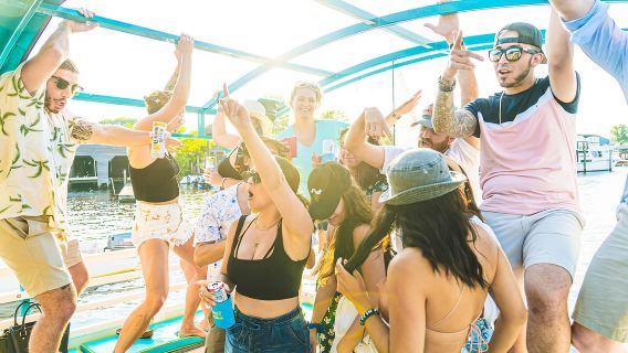 Sandbar Splash und Yachttour in Fort Lauderdale