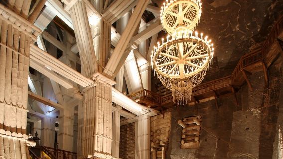 Desde Cracovia: Visita a la mina de sal de Wieliczka con guía
