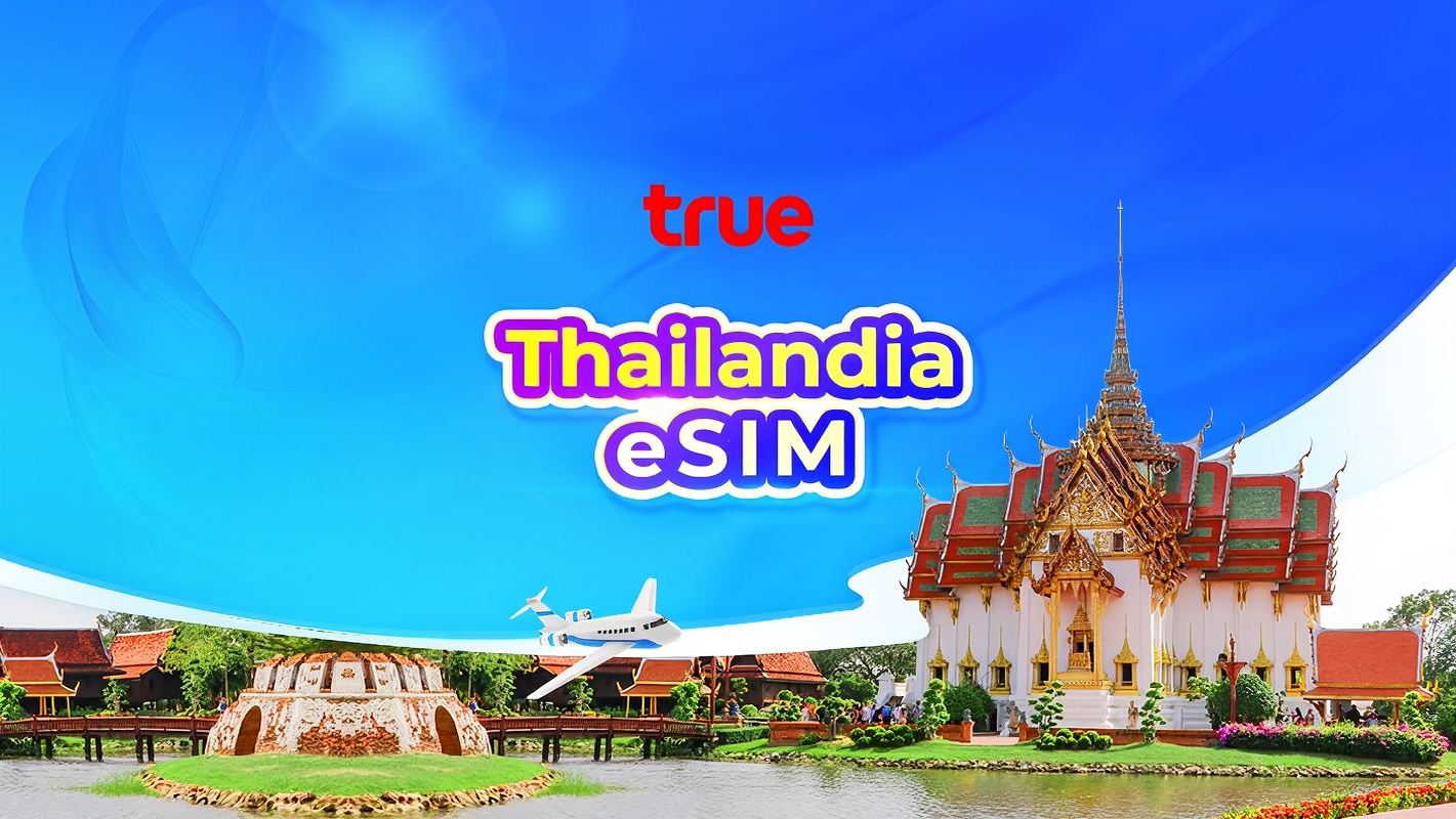 eSIM Truemove 5G Tailandia | TikTok e ChatGPT disponibili | Installazione in-app | Validità a 24 ore | Codice QR