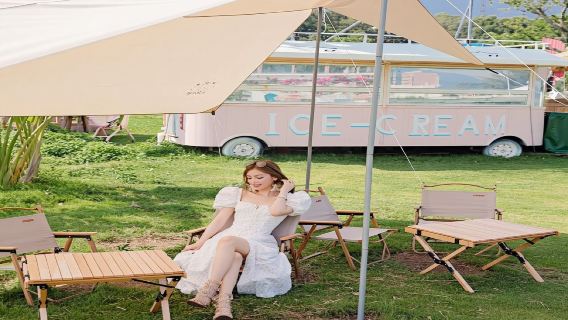 深圳花海間·不過夜露營【天幕桌椅+烤肉套餐+提供餐具】