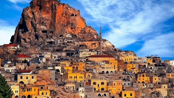 Mix tour (Green and Red lines) in Cappadocia with lunch , guide, tickets and transfers