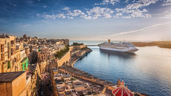 Da Sliema: Crociera Panoramica a Valletta e alle Tre Città