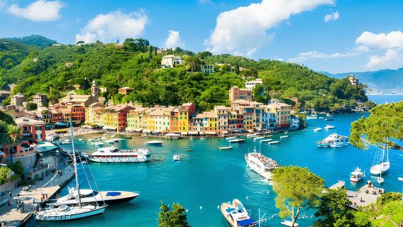 From Genoa: day trip with Portofino private boat ride
