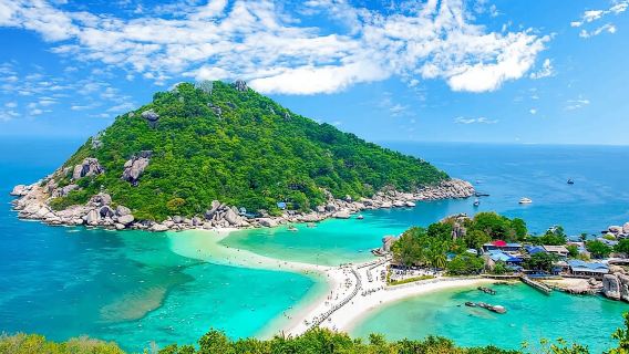 Koh Tao & Koh Nang Yuan Snorkeling Tour by Speed Boat from Samui