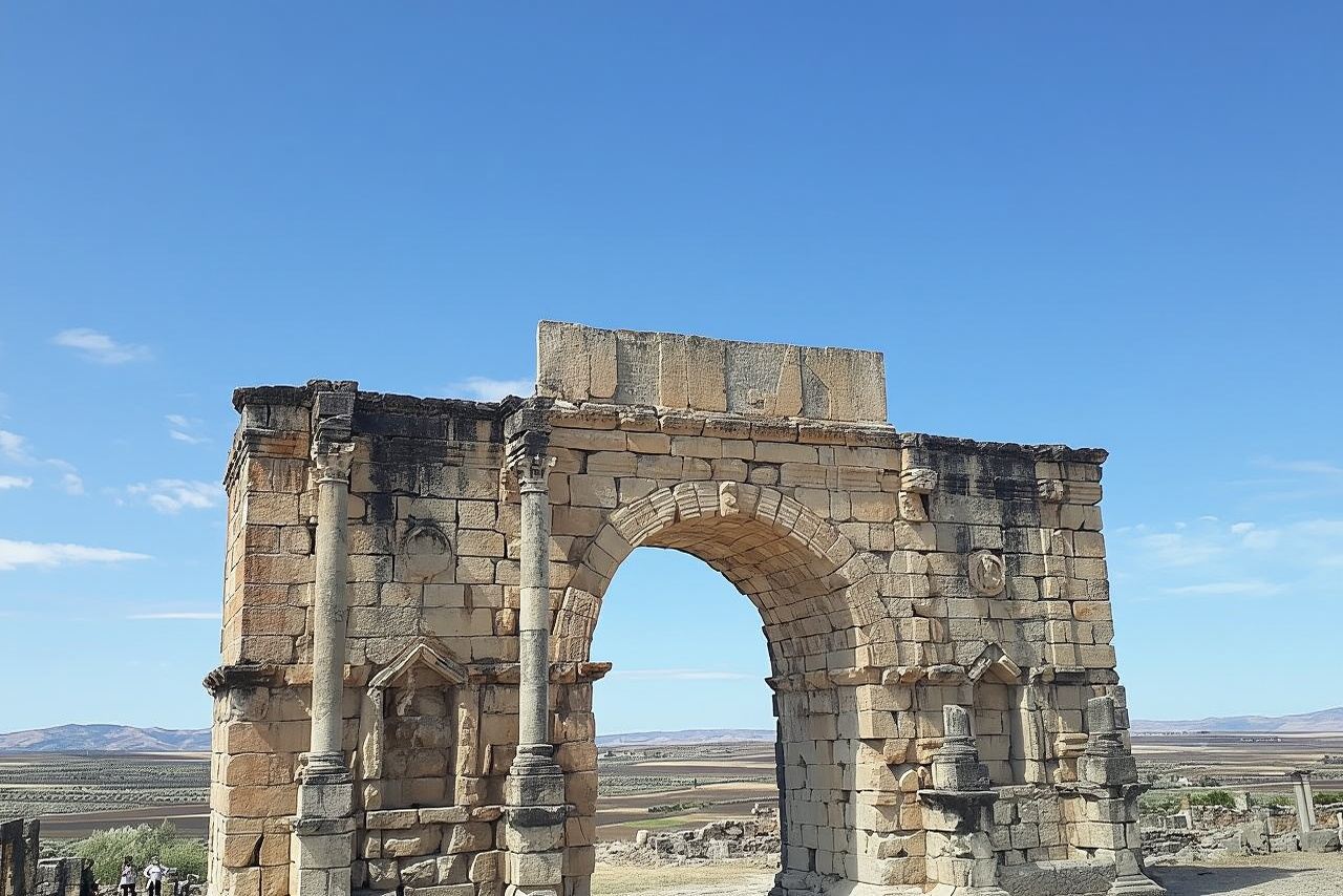 Tagesausflug nach Volubilis - Moulay Idriss & Meknes ab Fes