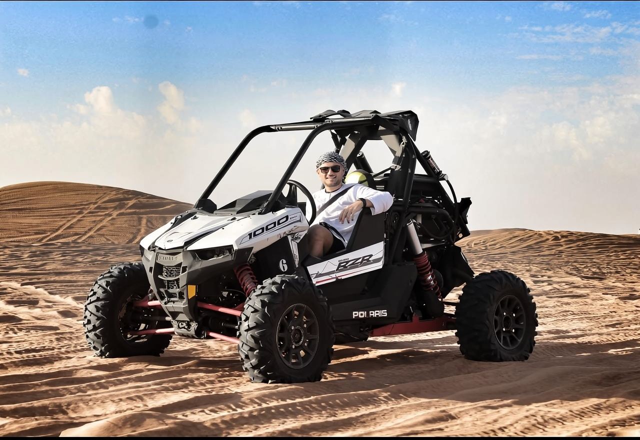 ドバイ砂漠バギー自家用オフロード車1000CC バイク350cc/70cc体験