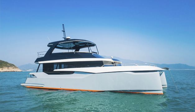 海口ヨットレンタル】新型55フィートモアナ豪華双胴船チャーター（最大