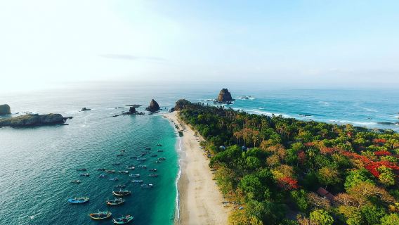 Guida ATV sulla spiaggia di Tanjung Papuma