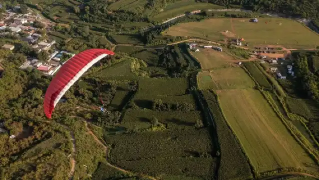 北京寰羽飛行基地滑翔傘飛行體驗【專業教練帶飛+送GoPro影片拍攝】