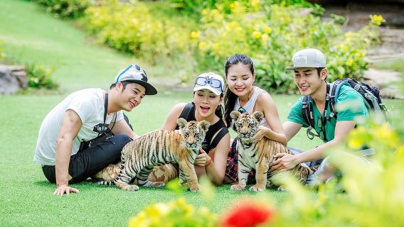 entrada al Parque de Vida Silvestre Phu Quoc Pearl + traslado desde el hotel