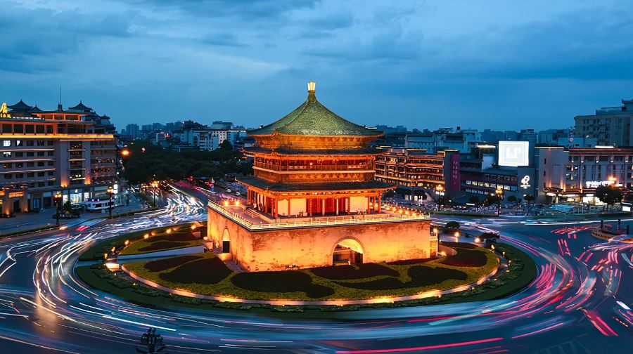 西安碑林博物館+城牆+鐘樓+鼓樓+回民街|一日遊、上門接送