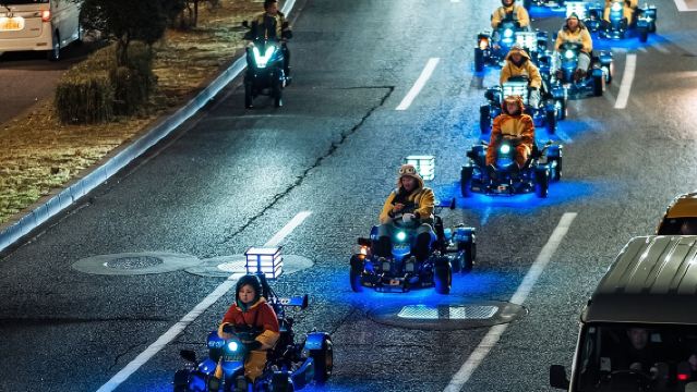 บริการรถโกคาร์ทอย่างเป็นทางการของญี่ปุ่น ผ่านย่านชิบูย่า/ชินจูกุ (ต้องมีบัตรประชาชน)