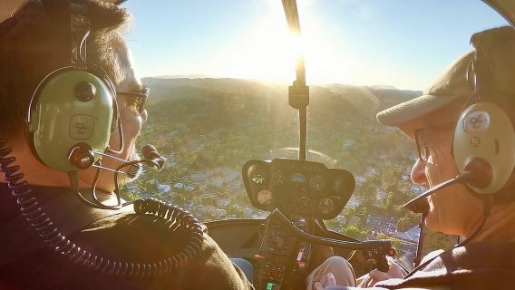 ¡Viva Hollywood!: Recorrido en helicóptero de 35 minutos