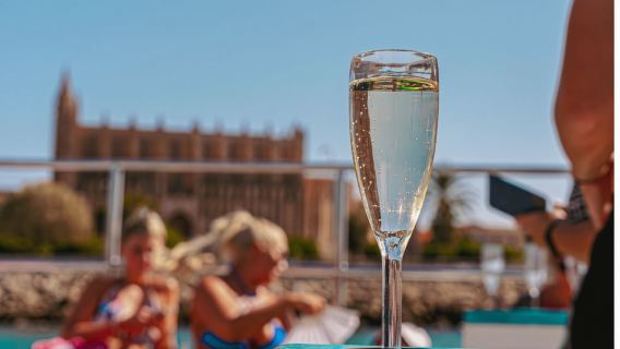 From Magaluf: Palma Bay Sightseeing Cruise with Live Music