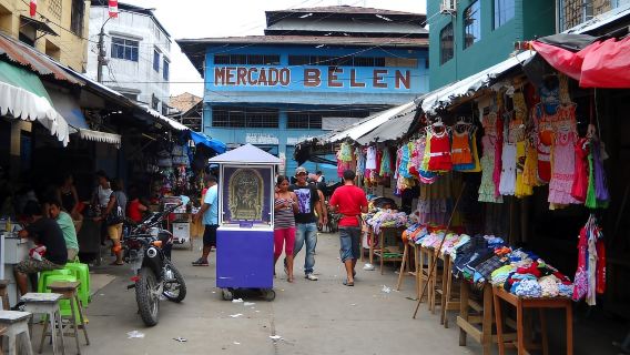 Scopri Iquitos: tour della città e del mercato di Belen