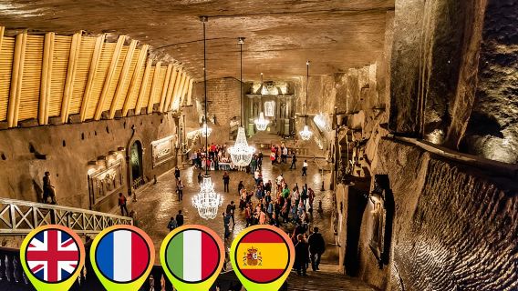 Lawatan Berpandu Lombong Garam Wieliczka + Tiket & Pemindahan dari Krakow