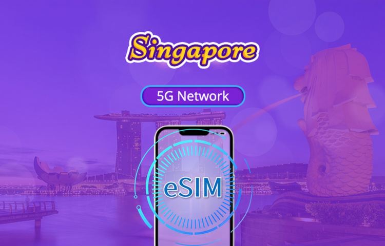 Singapore 5G eSIM | Supports Google Maps / ChatGPT | Daily/Total Data Plans | 24-Hour Billing | 1–30 Days | QR Code