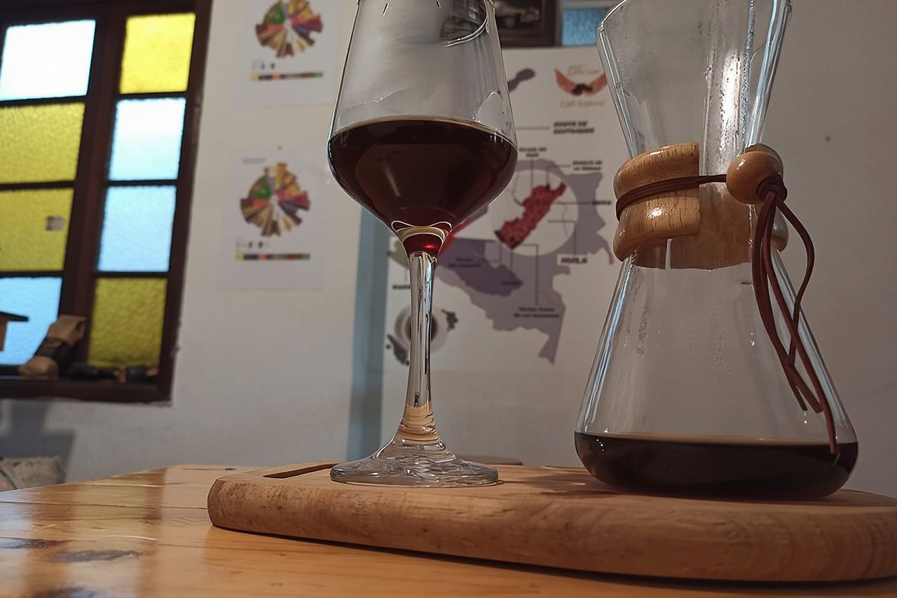 Esperienza di degustazione di caffè al Divino Café Especial