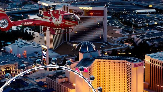 Вертолетный тур по бульвару Лас-Вегаса в США 72497
