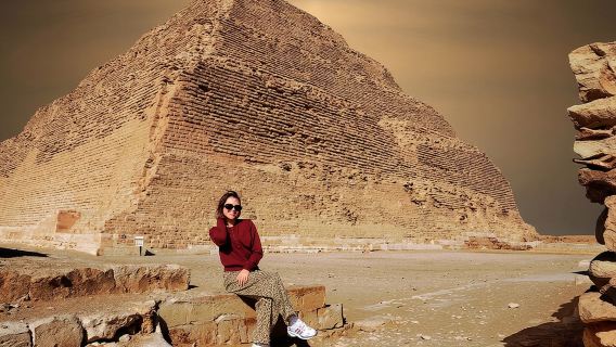 Visite de Sakkara, Memphis et Dahchour