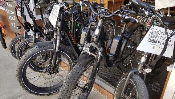 Recorrido guiado en bicicleta eléctrica por Bisbee, Arizona