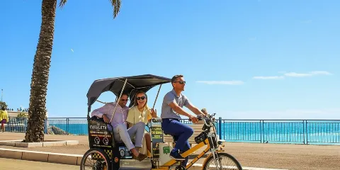 尼斯市區觀光(三輪車)