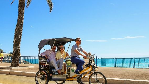 Visita original de la ciudad de Niza (taxi bicitaxi-vélo)