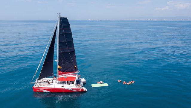 Catamaran trip in Barcelona