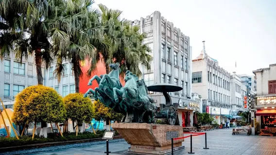 温州老街CITY WALK（古城牆—五馬街—墨池—夏鼐鄭振鐸故居—松台廣場—九三公園—朱自清—南戲博物館）